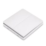 Interrupteur mural sur pile double touche Interrupteur mural sur pile double touche